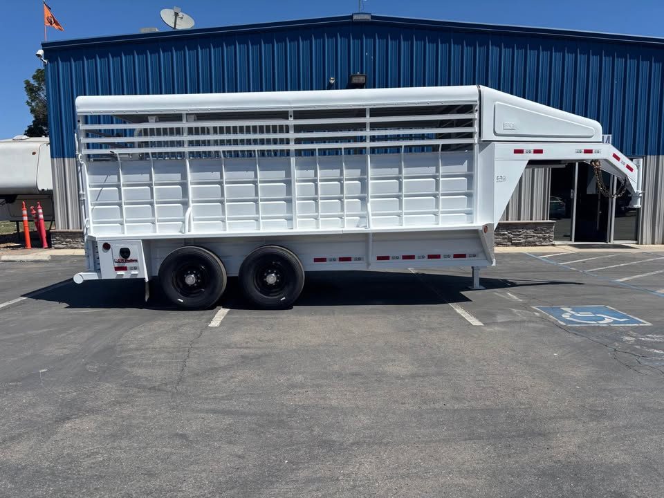 New 2026 GR Trailers Gooseneck Stock 16'