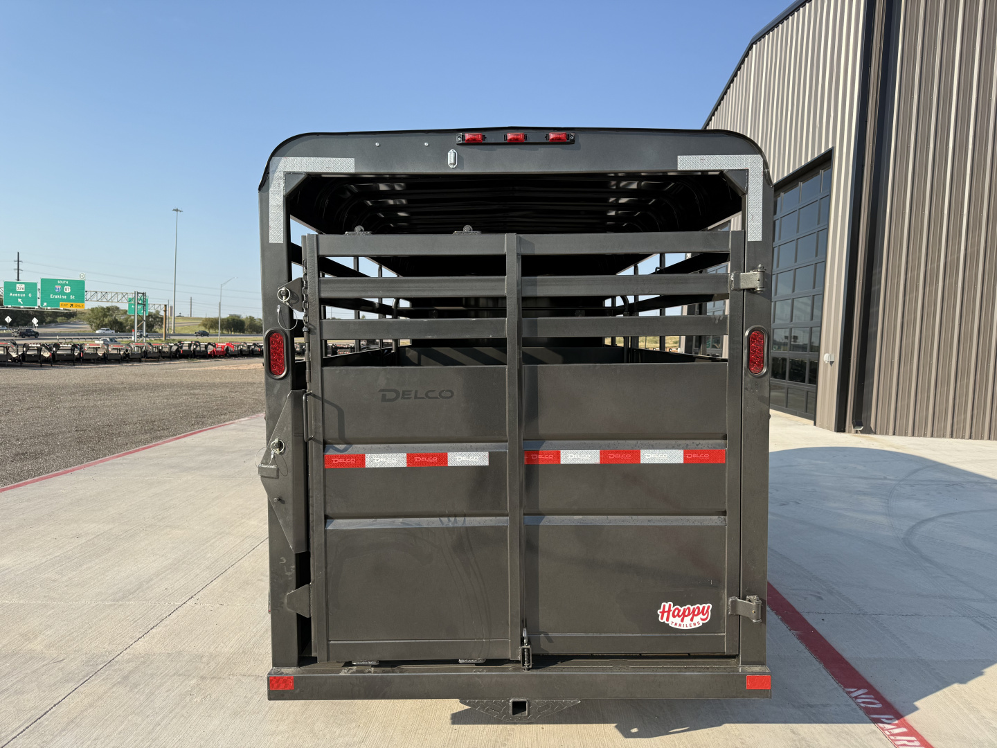 New 2026 Delco 6'x16' BP Livestock Trailer - S6