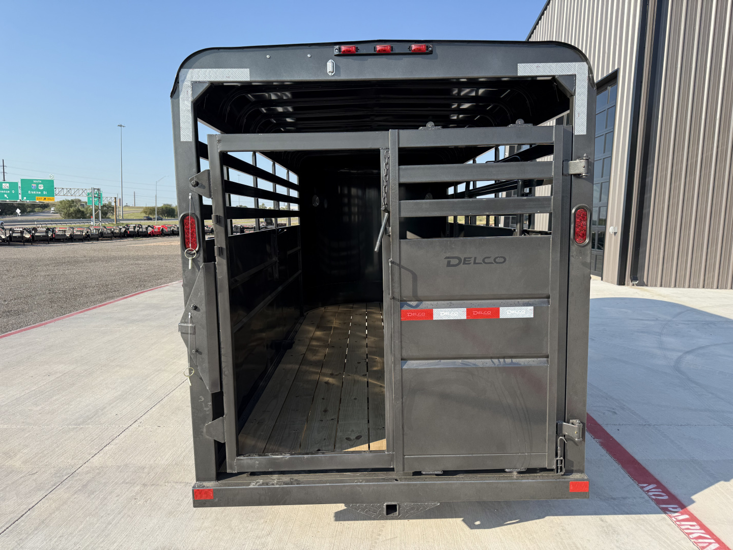New 2026 Delco 6'x16' BP Livestock Trailer - S6