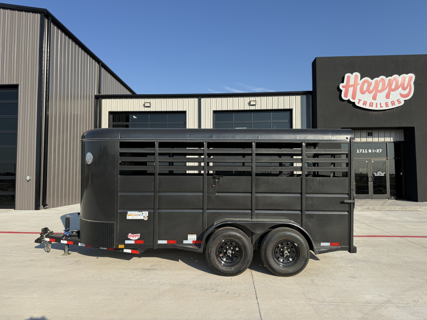 New 2026 Delco 6'x16' BP Livestock Trailer - S6