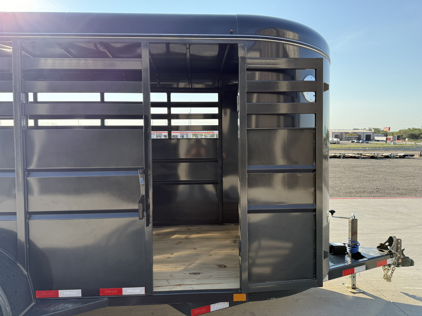 New 2026 Delco 6'x16' BP Livestock Trailer - S6