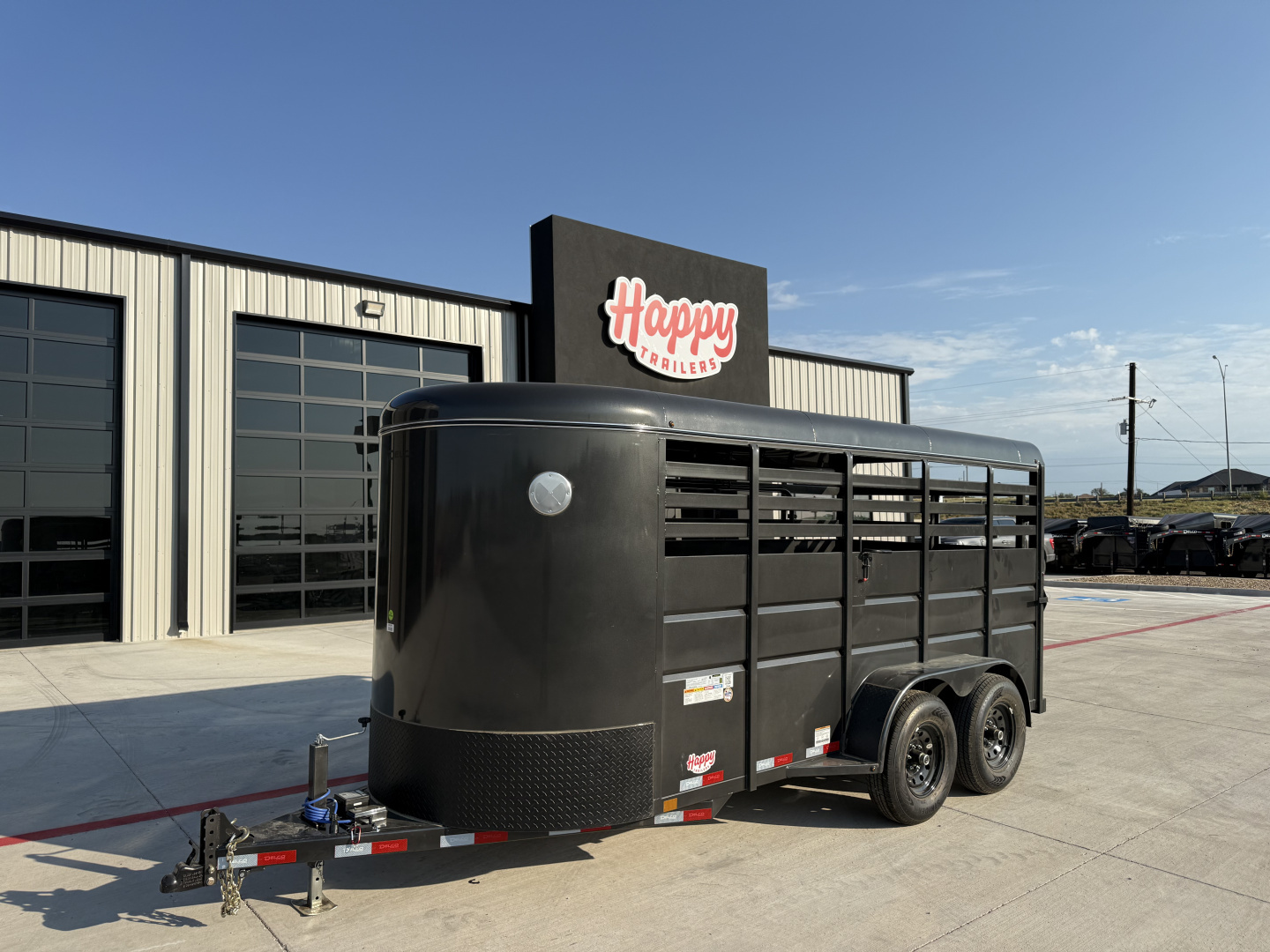 New 2026 Delco 6'x16' BP Livestock Trailer - S6