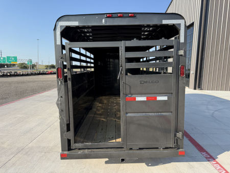 New 2026 Delco 6'x16' BP Livestock Trailer - S6