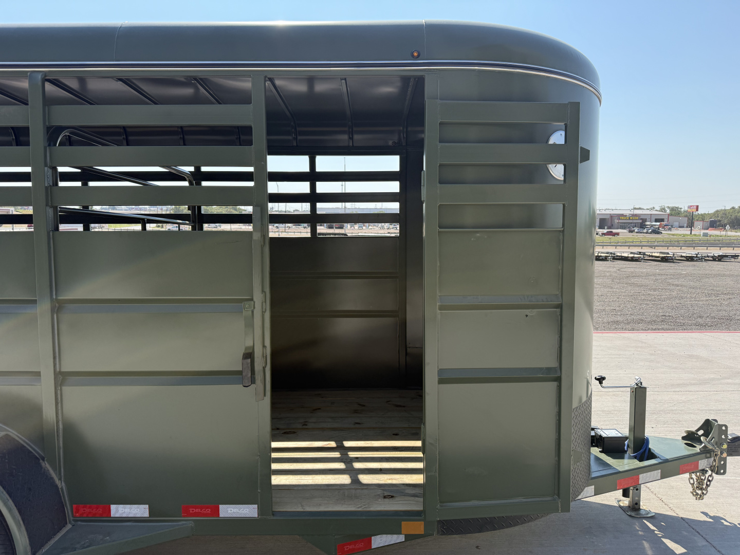 New 2026 Delco 6'x16' BP Livestock Trailer - S6