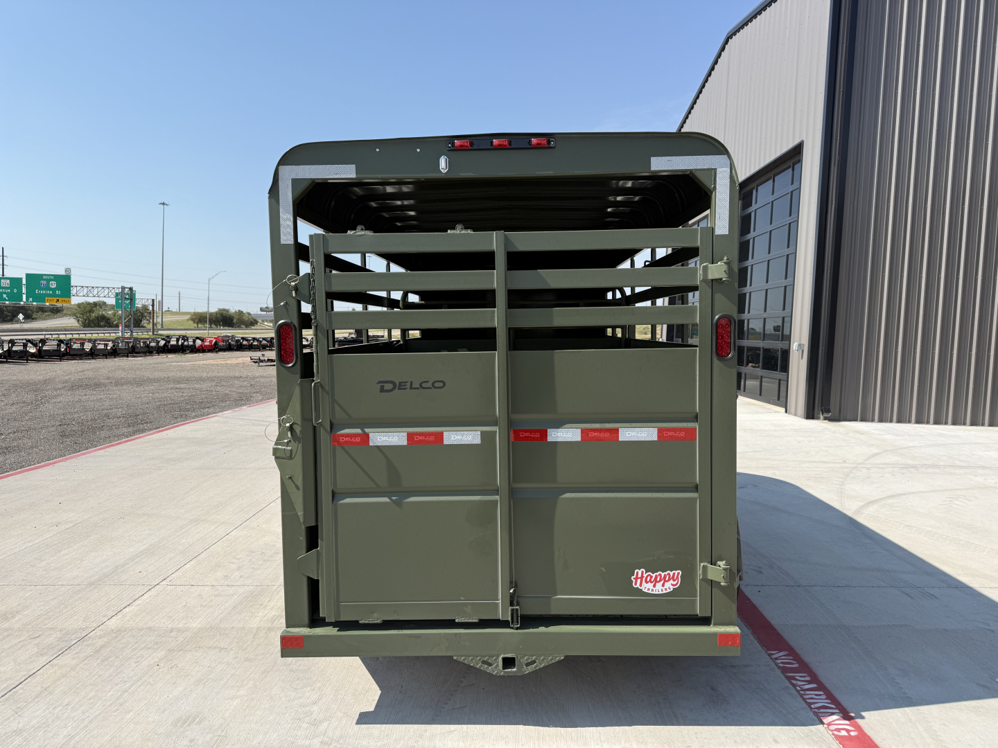 New 2026 Delco 6'x16' BP Livestock Trailer - S6