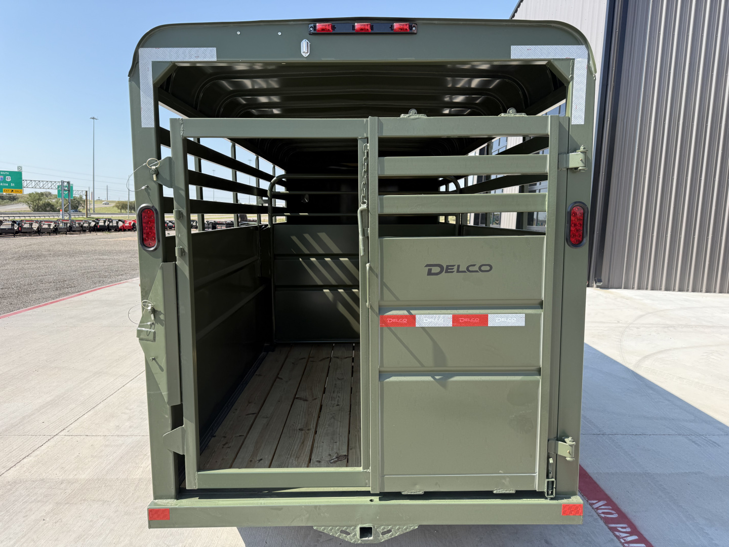 New 2026 Delco 6'x16' BP Livestock Trailer - S6