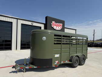 New 2026 Delco 6'x16' BP Livestock Trailer - S6