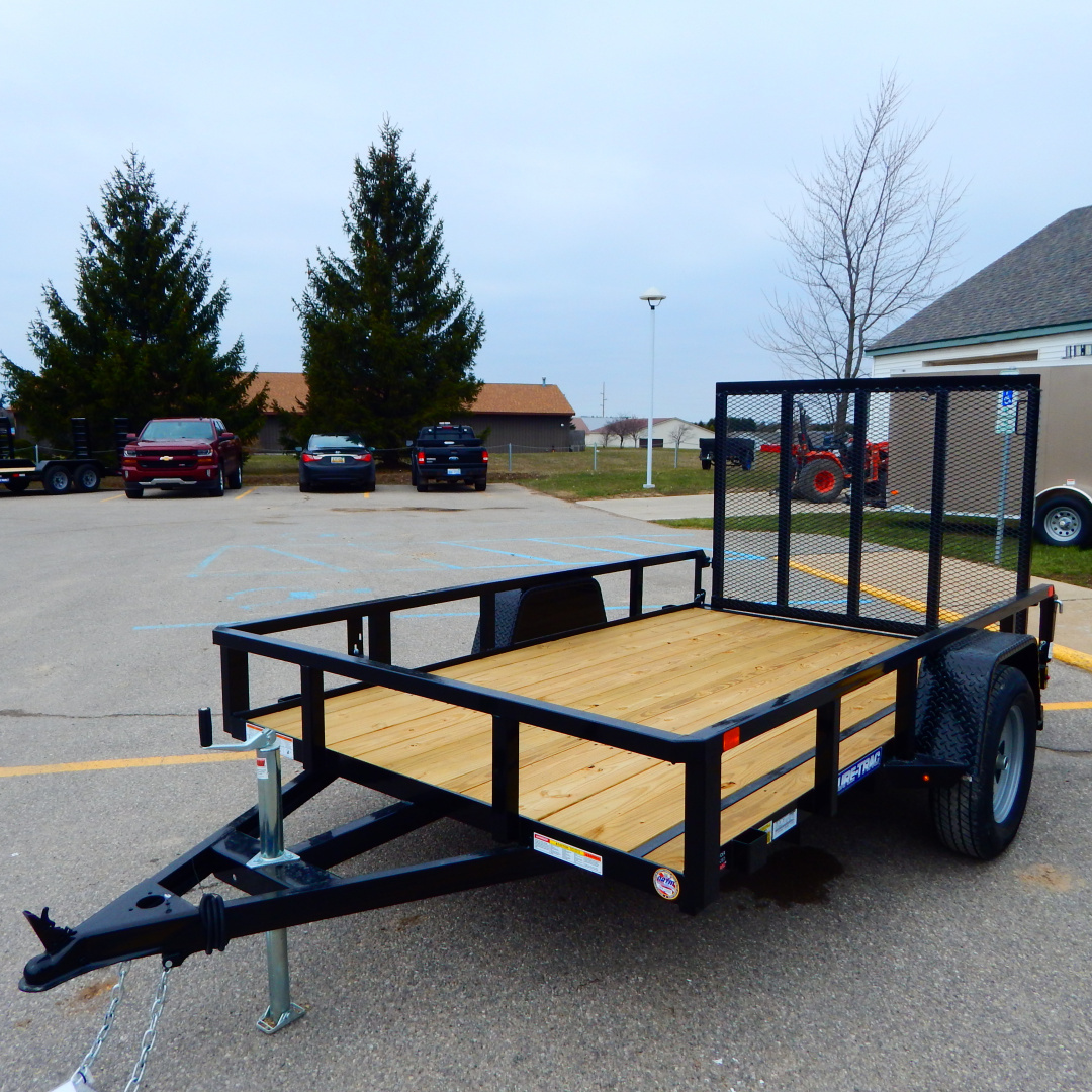 New 2025 Sure-Trac 6x10 3k Tube Top Utility Trailer