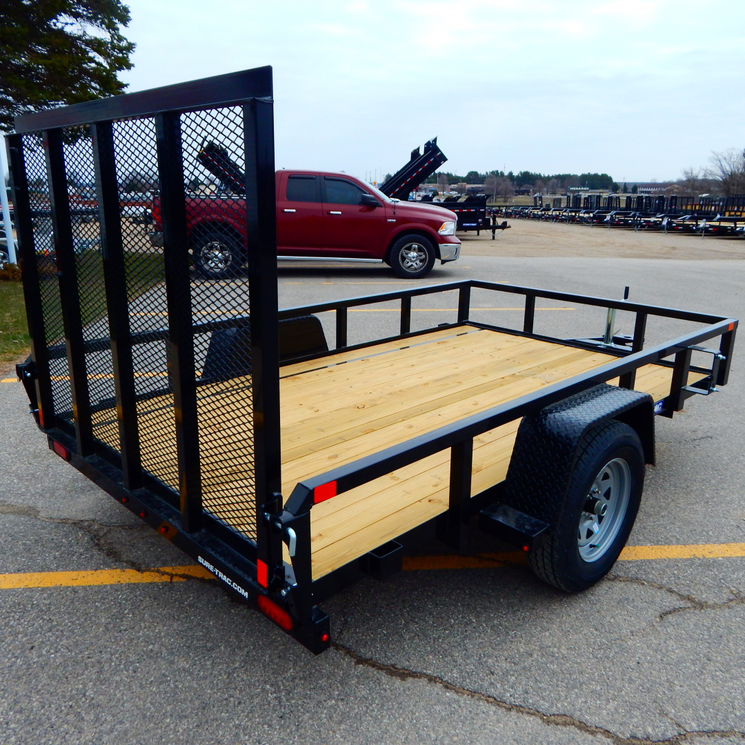 New 2025 Sure-Trac 6x10 3k Tube Top Utility Trailer