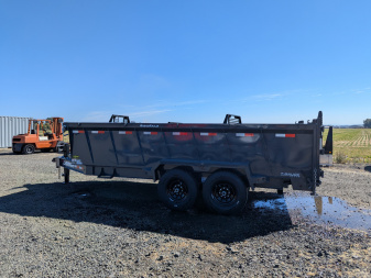 New 2026 Lamar Trailers 83" x 16' - 14K DUMP Dump Trailer 36" SIDES