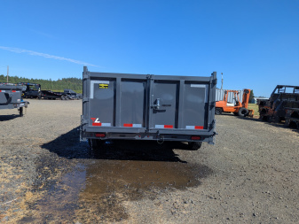 New 2026 Lamar Trailers 83" x 16' - 14K DUMP Dump Trailer 36" SIDES