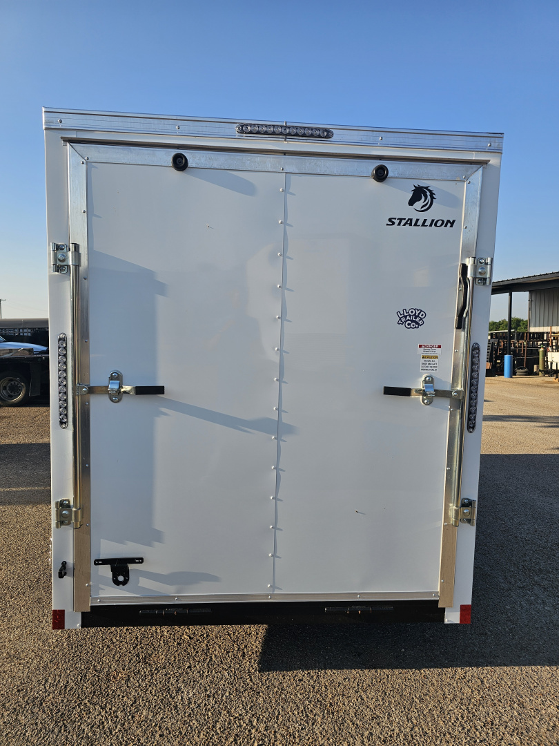 New 2026 Stallion Manufacturing LLC 6X12 TA Cargo / Enclosed Trailer
