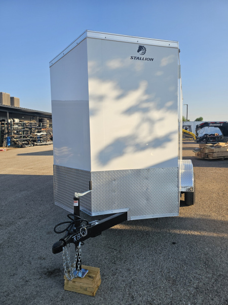New 2026 Stallion Manufacturing LLC 6X12 TA Cargo / Enclosed Trailer