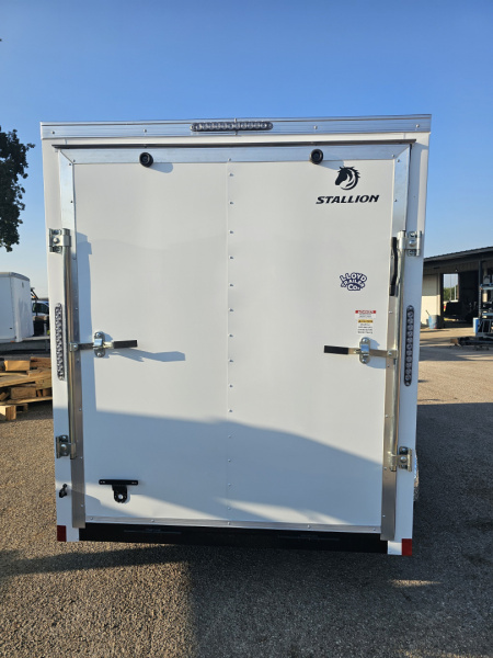New 2026 Stallion Manufacturing LLC 6X12 TA Cargo / Enclosed Trailer
