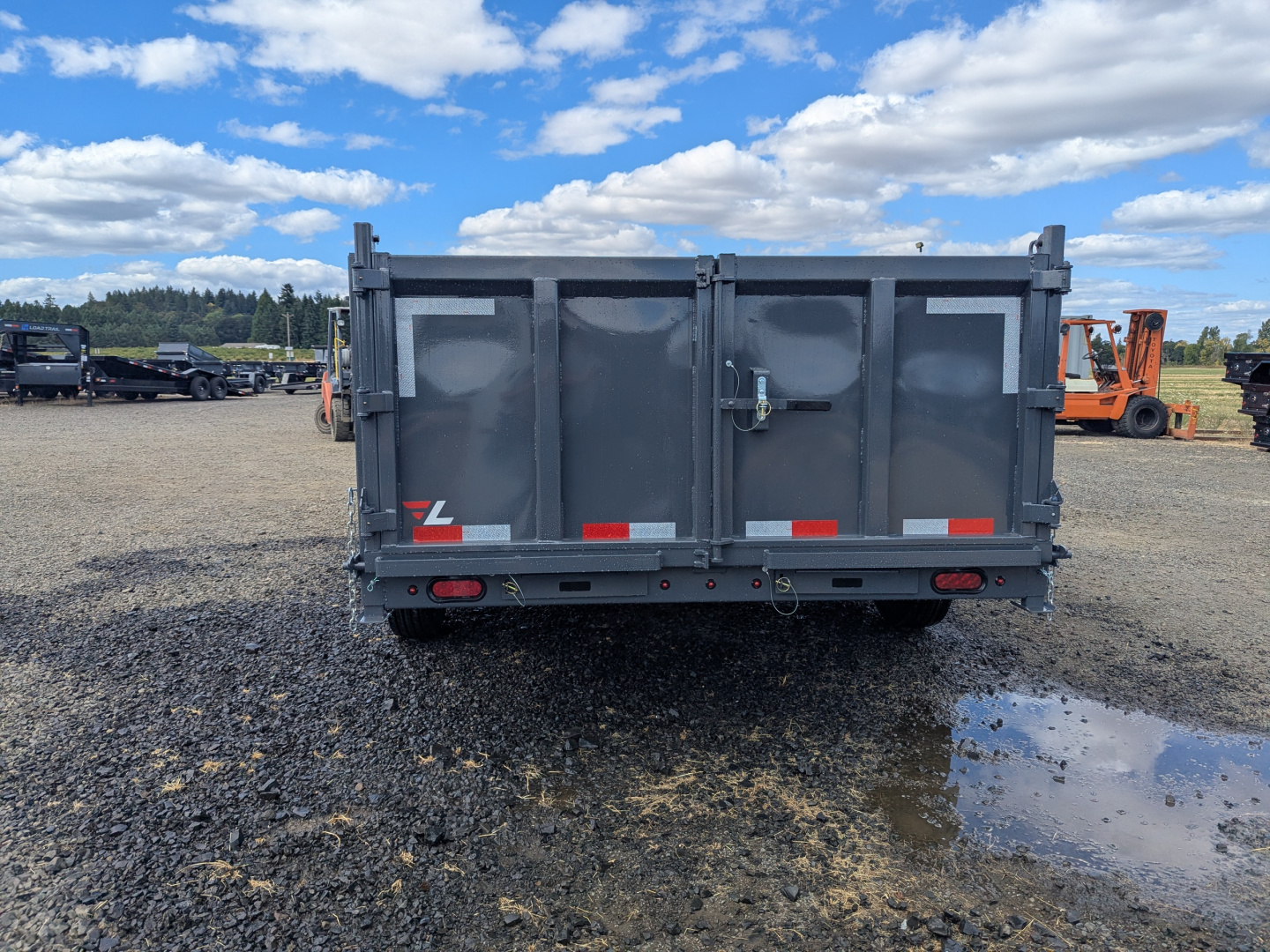 New 2025 LAMAR TRAILERS 83" x 16' -14K Dump Trailer 36" SIDES