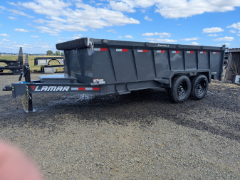 New 2025 LAMAR TRAILERS 83" x 16' -14K Dump Trailer 36" SIDES