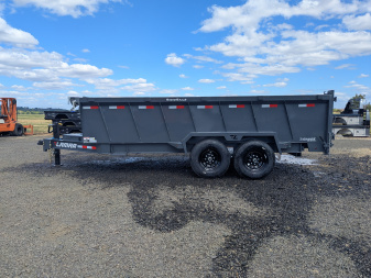 New 2025 LAMAR TRAILERS 83  x 16' -14K Dump Trailer 36  SIDES