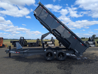 New 2025 LAMAR TRAILERS 83" x 16' -14K Dump Trailer 36" SIDES