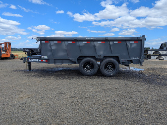 New 2025 LAMAR TRAILERS 83" x 14' - 14K Dump Trailer 36" SDIES