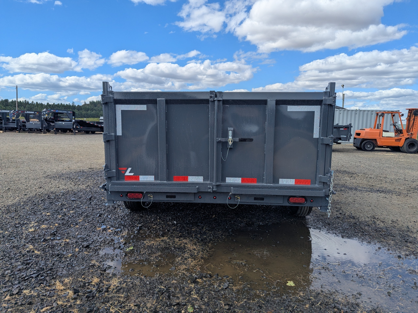 New 2026 LAMAR TRAILERS 83" x 14' - 14k Dump Trailer GOOSENECK 36" SIDES