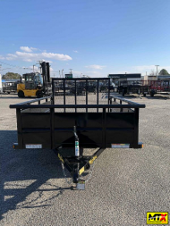 New 2026 Big Tex Trailers 6x12 35SV w/ Solid Sides & 4' Spring Assist Gate Utility Trailer