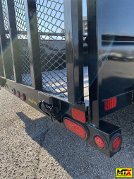 New 2026 Big Tex Trailers 6x12 35SV w/ Solid Sides & 4' Spring Assist Gate Utility Trailer