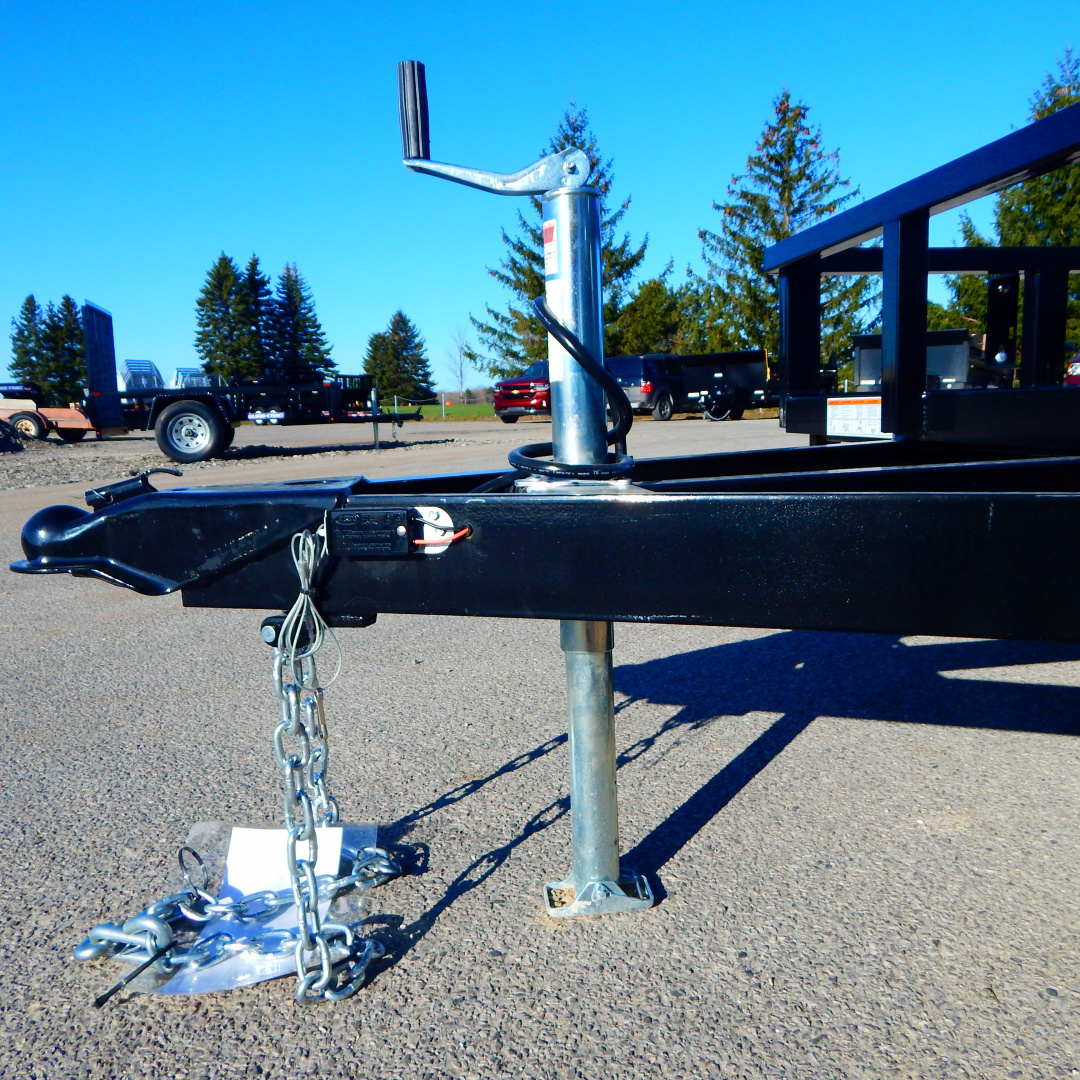 New 2026 Sure-Trac 7x16 7k Tube Top Utility Trailer