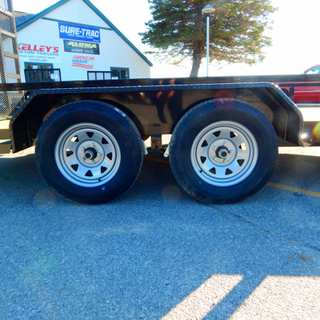 New 2026 Sure-Trac 7x16 7k Tube Top Utility Trailer