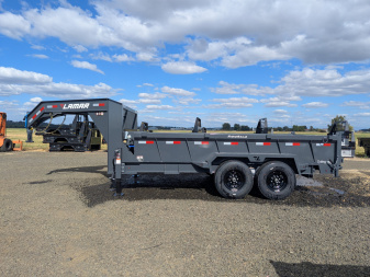 New 2026 LAMAR TRAILERS 83" x 14' - 14K Dump Trailer 24" SIDES