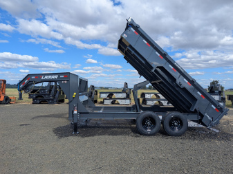 New 2026 LAMAR TRAILERS 83" x 14' - 14K Dump Trailer 24" SIDES