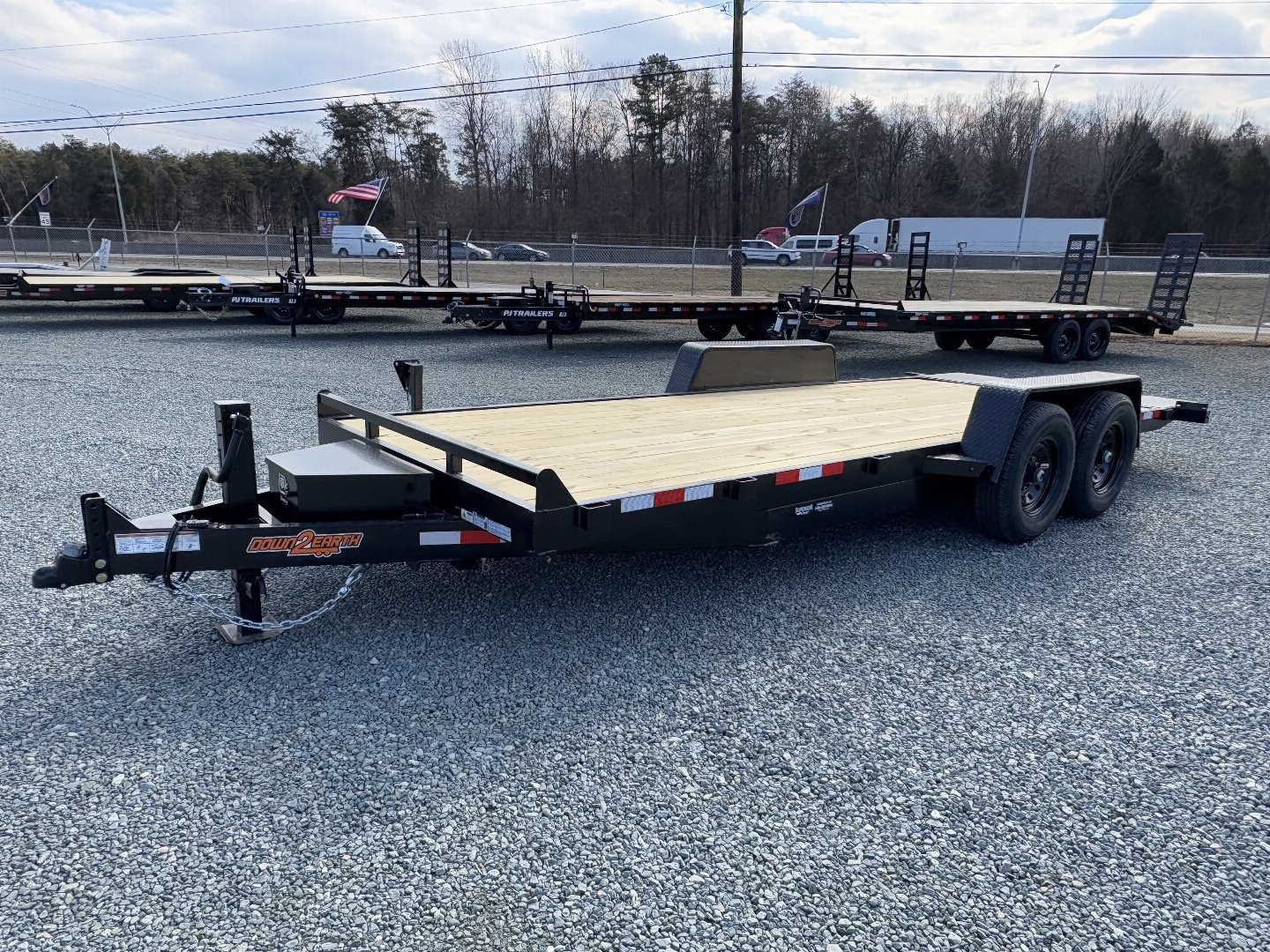 New 2026 Down 2 Earth Trailers 20ft Tilt 14k Tilt Trailer