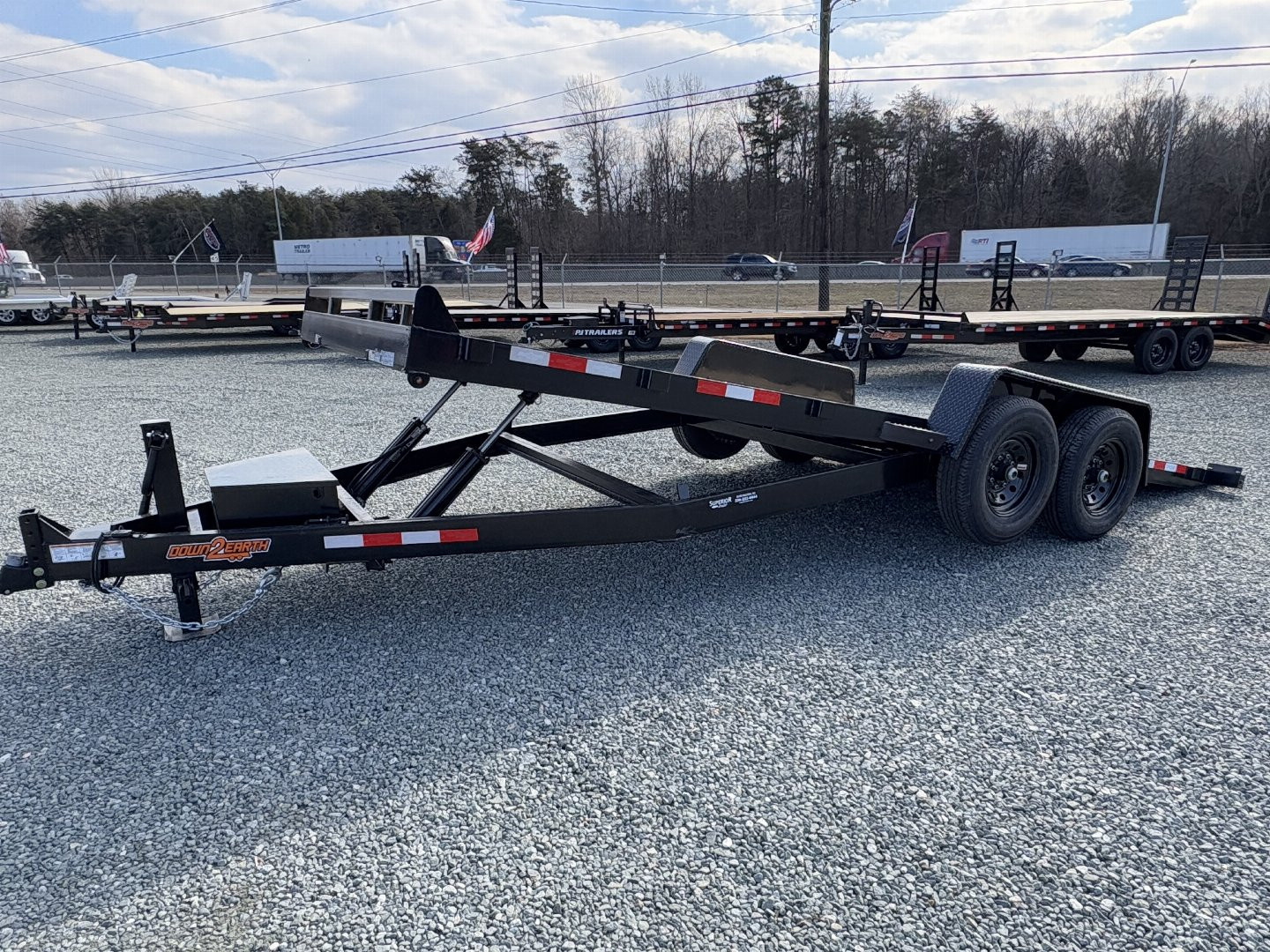 New 2026 Down 2 Earth Trailers 20ft Tilt 14k Tilt Trailer