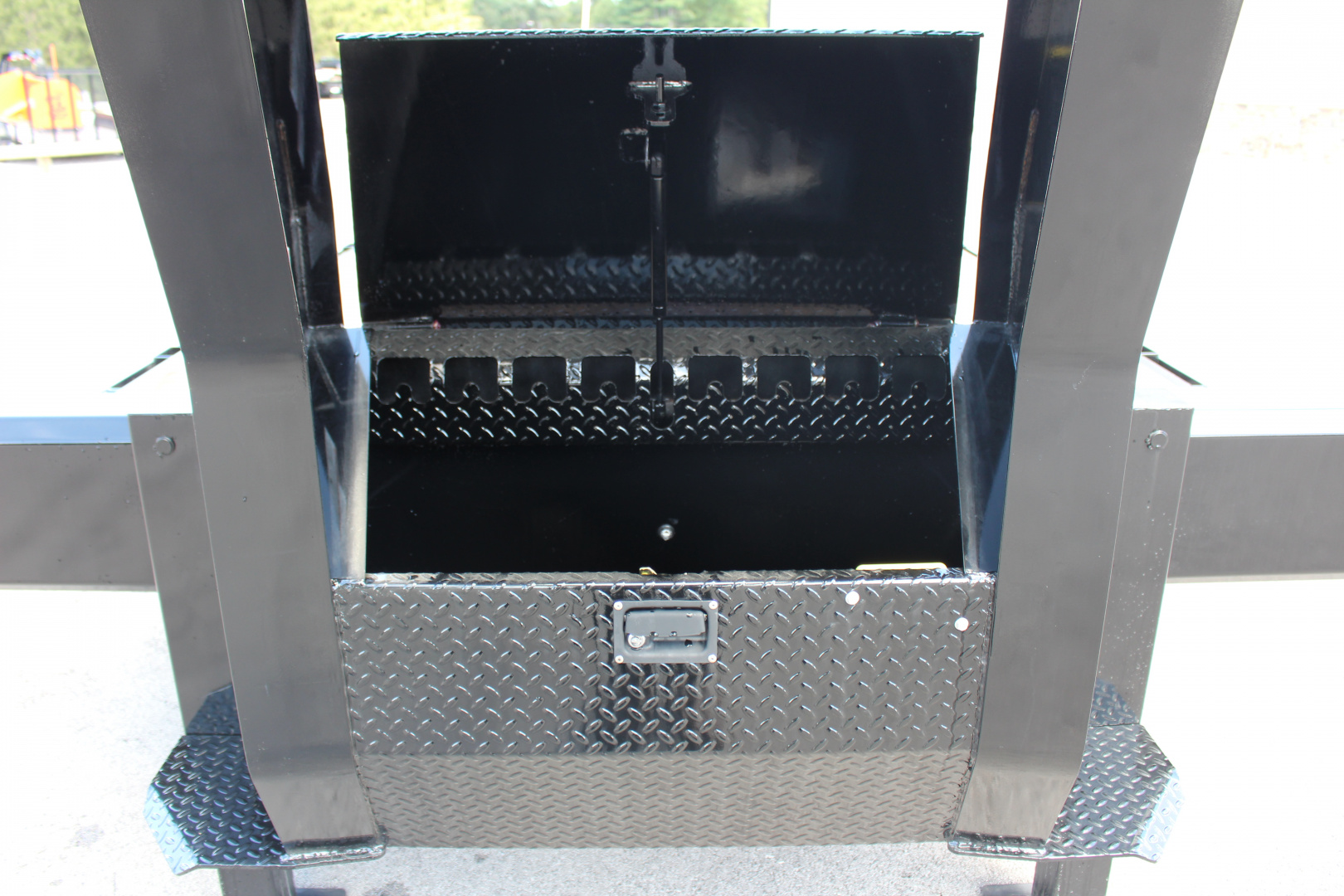 New 2025 Moritz FDGH Hydraulic Tail 30' GOOSENECK Deckover Flatbed Trailer- 22900# GVW