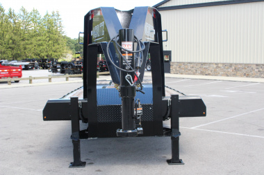 New 2025 Moritz FDGH Hydraulic Tail 30' GOOSENECK Deckover Flatbed Trailer- 22900# GVW