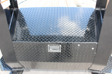 New 2025 Moritz FDGH Hydraulic Tail 30' GOOSENECK Deckover Flatbed Trailer- 22900# GVW