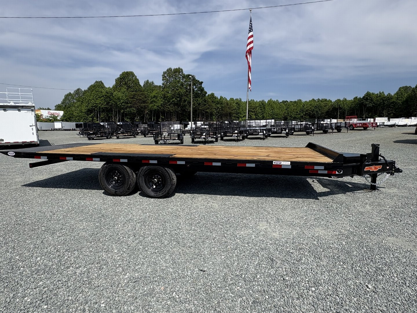 New 2026 Down 2 Earth Trailers 22ft Deckover Tilt Trailer