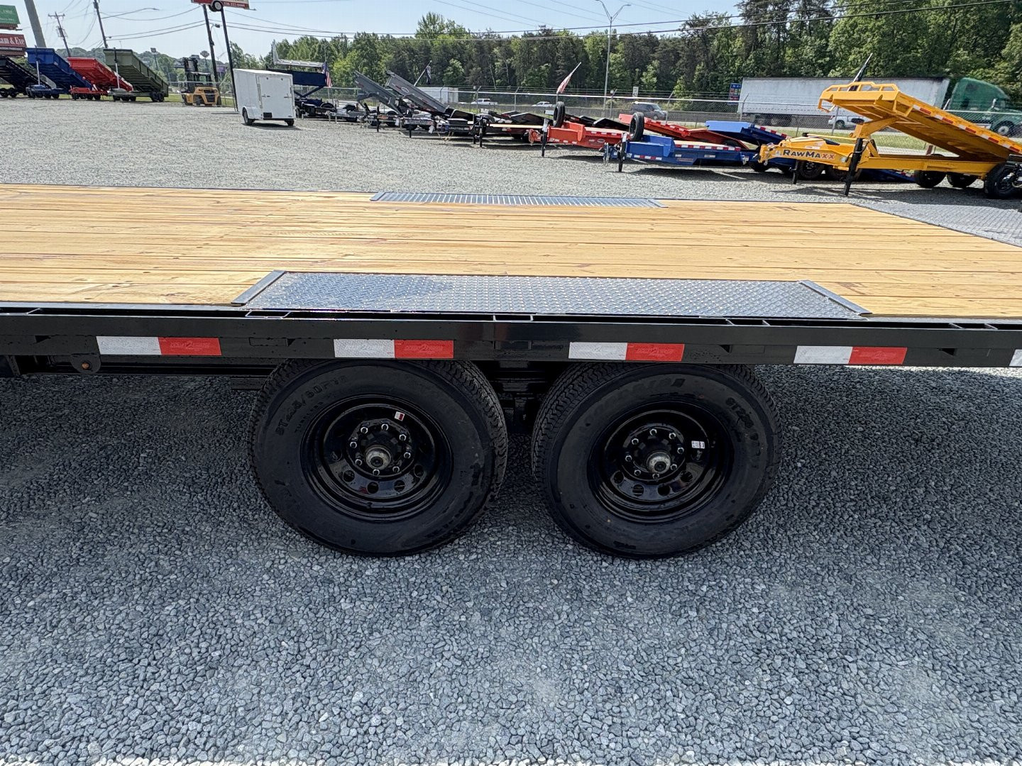 New 2026 Down 2 Earth Trailers 22ft Deckover Tilt Trailer