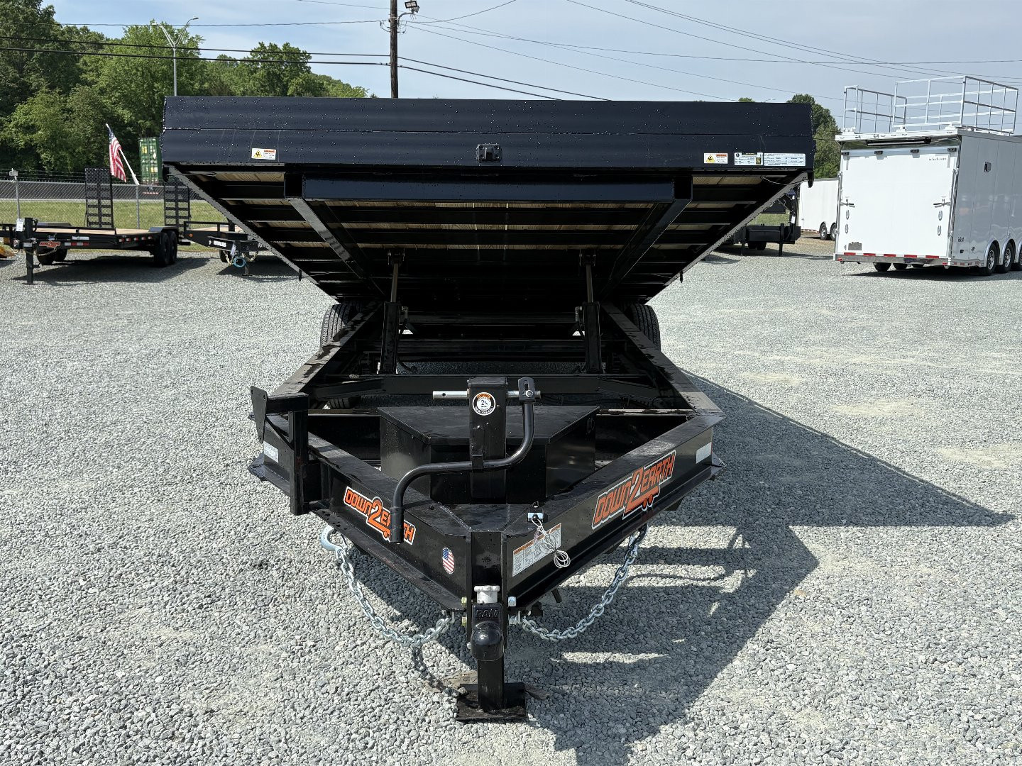 New 2026 Down 2 Earth Trailers 22ft Deckover Tilt Trailer