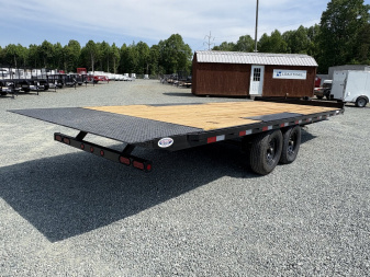 New 2026 Down 2 Earth Trailers 22ft Deckover Tilt Trailer