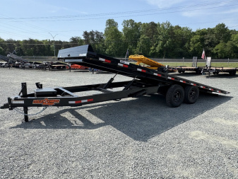 New 2026 Down 2 Earth Trailers 22ft Deckover Tilt Trailer