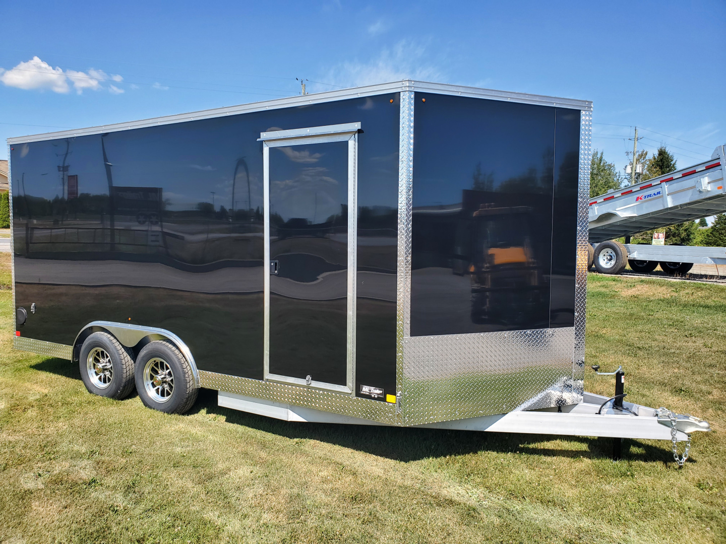 New 2025 ML Trailers Canadian Made 8.5'x16' 5 Ton Contractor Trailer