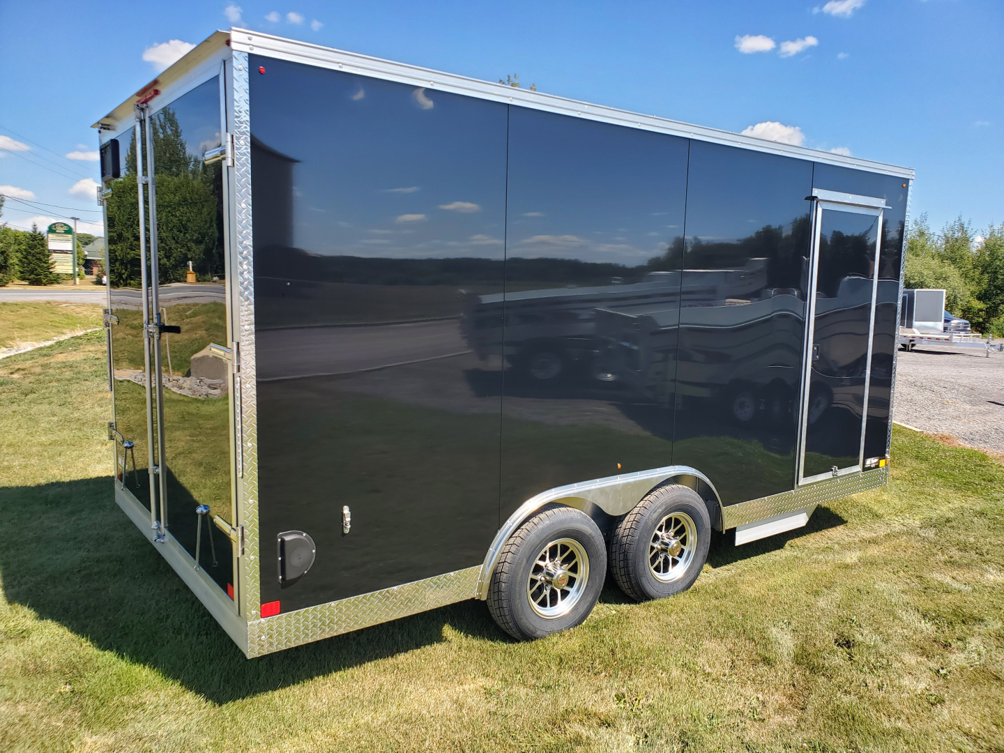 New 2025 ML Trailers Canadian Made 8.5'x16' 5 Ton Contractor Trailer