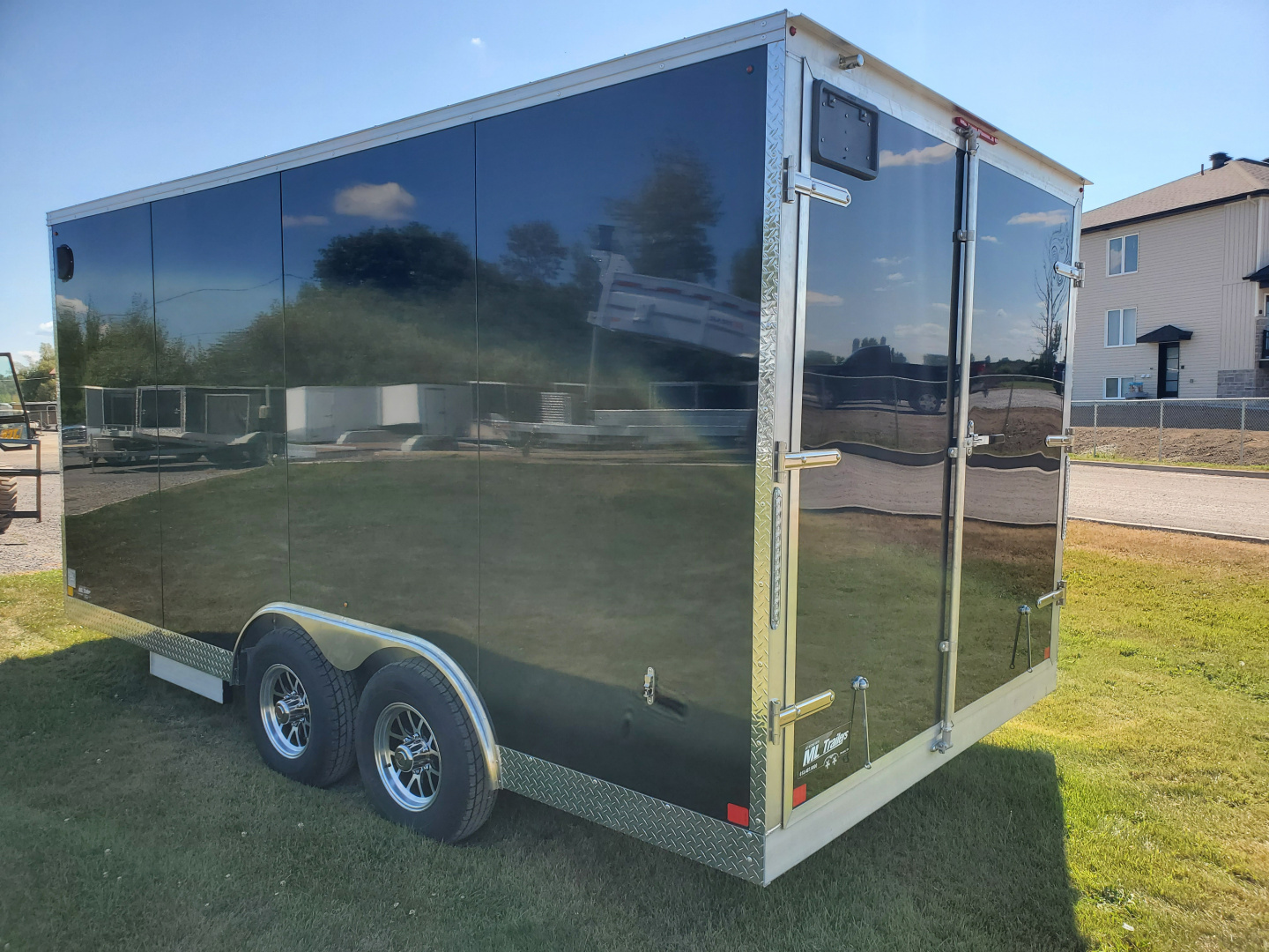 New 2025 ML Trailers Canadian Made 8.5'x16' 5 Ton Contractor Trailer