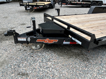 New 2026 Down 2 Earth Trailers 20ft 10K w/ Power Tilt Tilt Trailer