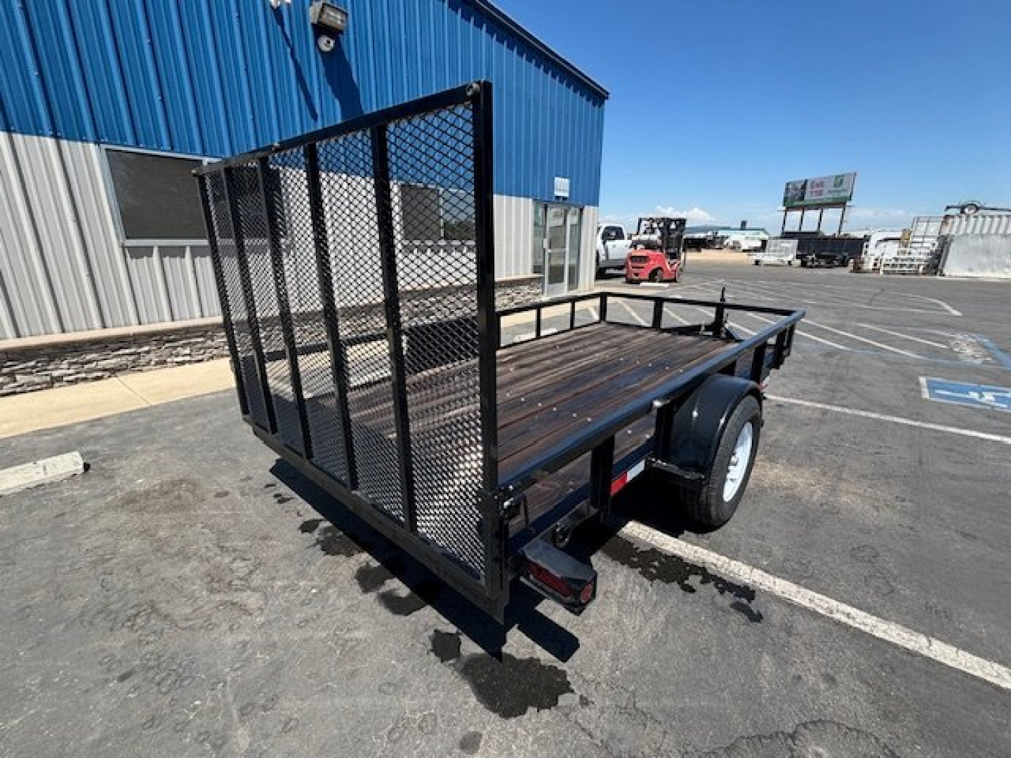 New 2025 TRU Utility Trailer 6'x12' Black, White or Grey