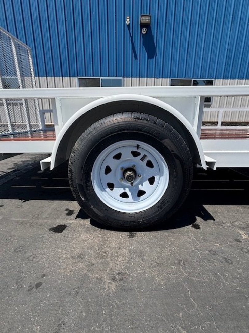 New 2025 TRU Utility Trailer 6'x12' Black, White or Grey