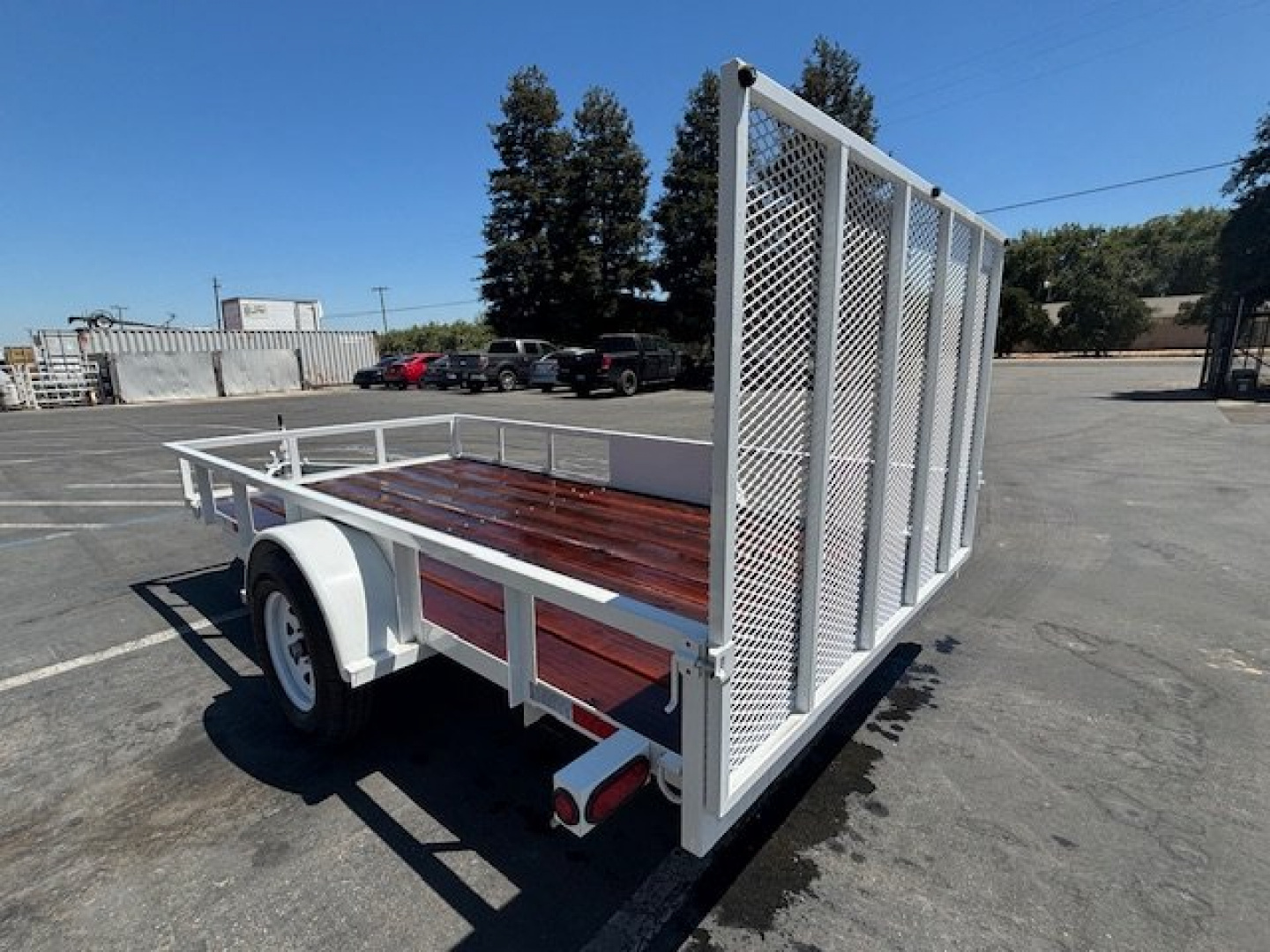 New 2025 TRU Utility Trailer 6'x12' Black, White or Grey