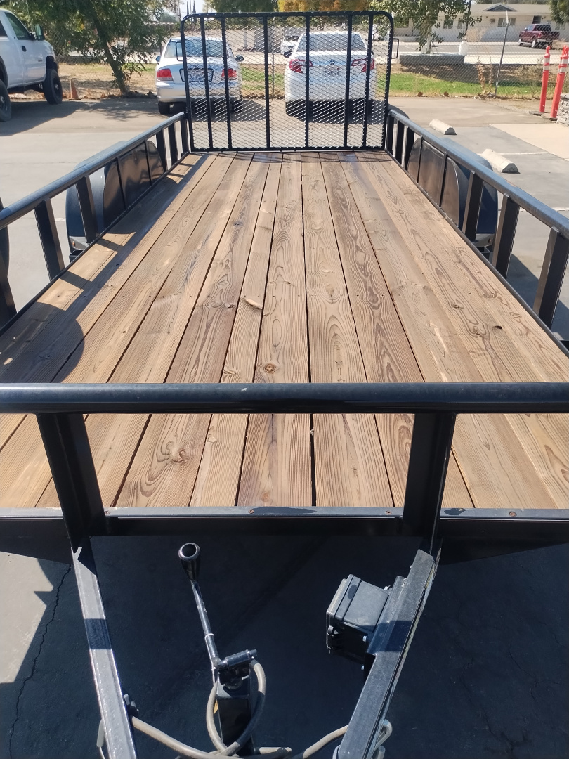 New 2025 GR 7'x18' Tr Utility/ Rail Trailer 7k