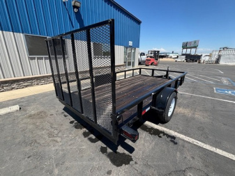 New 2025 TRU Utility Trailer 6'x12' Black, White or Grey
