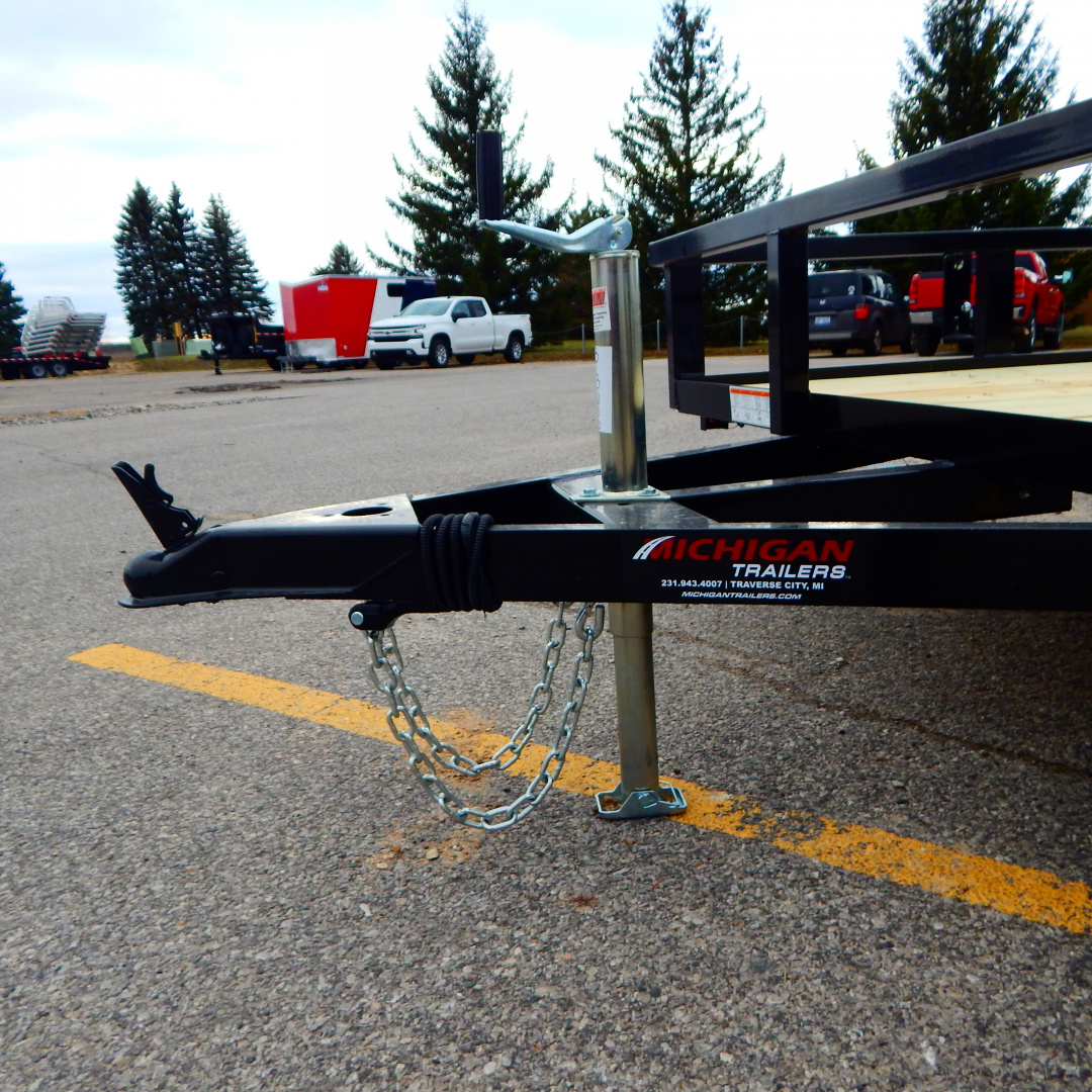 New 2026 Sure-Trac 7x14 5k Tube Top Utility Trailer